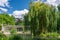 photo of Parc Monceau is a public park located in the 8th arrondissement of Paris, France. At the main entrance is a rotunda. The park covers an area of ​​8.2 hectares.