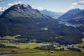 Randonnée panoramique guidée privée à Saint-Moritz