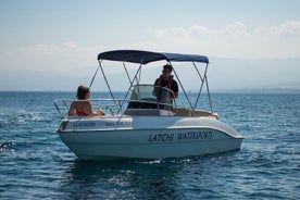 Luxury Eden 18 Private Self-drive boat hire in Latchi