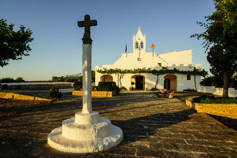 hermitage of Sant Joan de Missa - before 1301-. Ciutadella. Menorca, Balearic Islands, Spain.