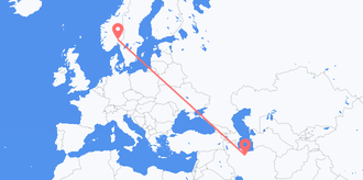 Iran to Norway