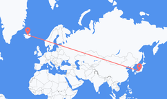 Vuelos de Nagoya a Akureyri