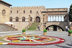 Viterbo Private City Tour inkludert Popes Tombs Conclave Palace og Duomo