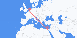 Egypt to Belgium