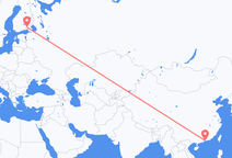 Vols de Shenzhen, Chine pour Lappeenranta, Finlande