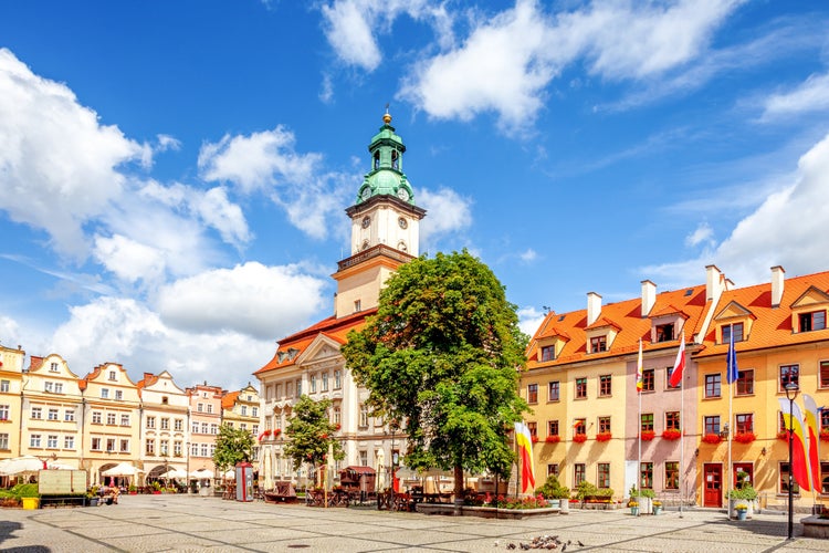 Photo of City hall of Hirschberg, Jelenia Góra, Poland.