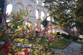 Pulas Amphitheater und Gladiatoren leben im alten Rom