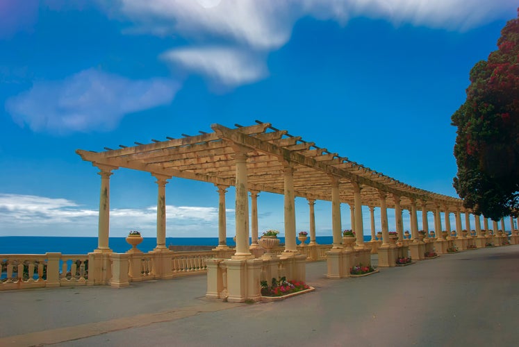 The Pergola do Foz on the sea front at Matosinhos near Porto, Portugal