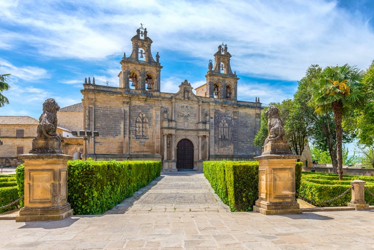 Basilica de Santa Maria de los Reales Alcazares in Ubeda, Spain.