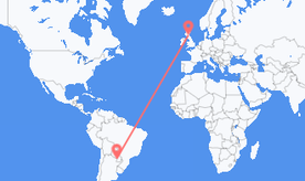 Flights from Paraguay to Scotland