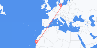 Flights from Mauritania to Germany