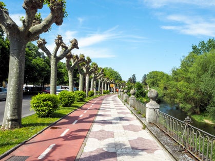 Photo of Paseo del Espolon, Burgos, Spain .