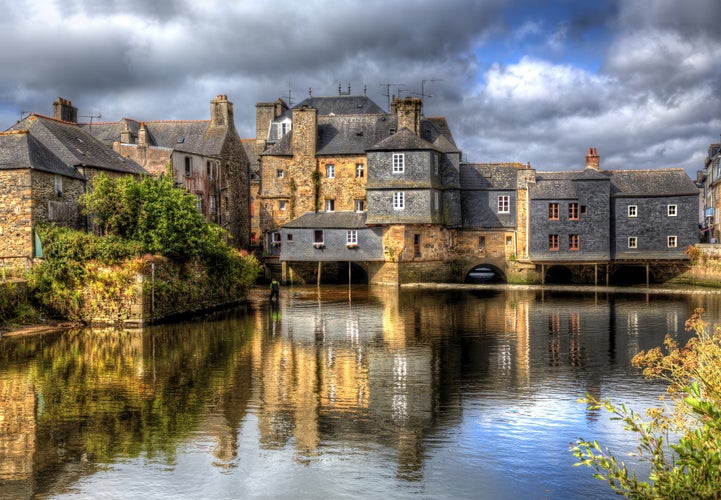 photo of view of From Landerneau, Brittany.