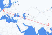 Flights from Kunming to Luxembourg