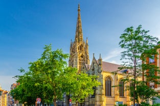 Photo of Church of Saint-Pierre in Caen, Normandy, France.