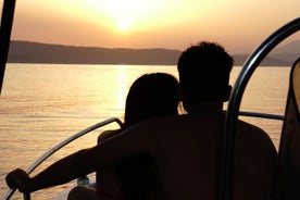 Sunset Cruise on Luxury Private Yacht with Snacks and Drinks