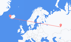 Reykjavík to Yekaterinburg