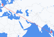 Flyreiser fra Ipoh, til London