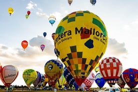 Romantische Ballonfahrt bei Sonnenaufgang auf Mallorca