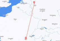 Flights from Düsseldorf to Lyon