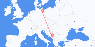 Deutschland nach Montenegro