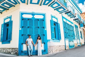 Privat fotografering i Mykonos med en professionell fotograf