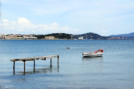 photo  of view of Corniche of Tamaris, La Seyne sur Mer, France.