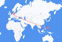 Flights from Koror to Nuremberg