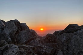 Sonnenuntergangswanderung in kleiner Gruppe von Salakos nach Profitis Ilias