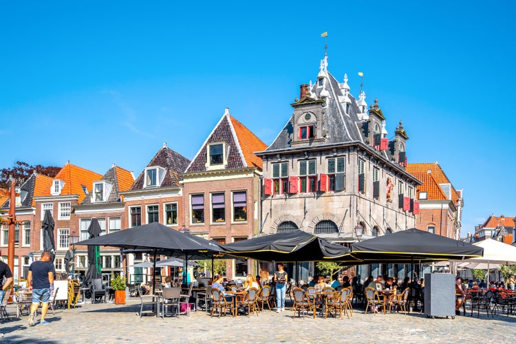 Old city of Hoorn, IJsselmeer, Netherlands