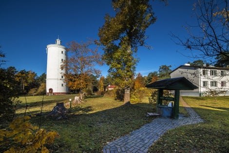 Oviši Lighthouse, Ovīši, Latvia.