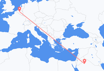 Vuelos de Región de Al Jawf a Bruselas