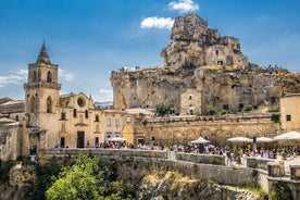 Matera-tour van een hele dag met grotwoningen en proeverij van lokale gerechten