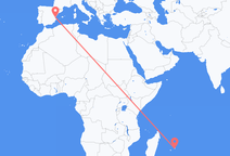 Mauritius Island to Valencia