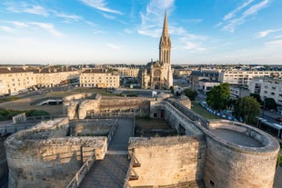 Photo of Church of Saint-Pierre in Caen, Normandy, France.