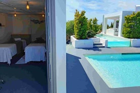 Santorini: Couples Massage & Day Pool, Jacuzzi, Gym access, wine