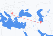 Flights from Tehran to Pristina