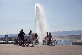 Genf Die Höhepunkte Tour auf dem Fahrrad - 3h