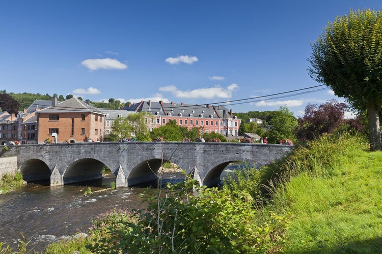 photo of Stavelot Bridge in Stavelot, Belgium.