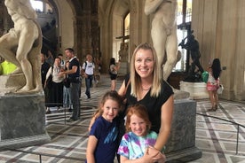 Excursão privada ao Louvre para crianças e famílias em Paris sem fila