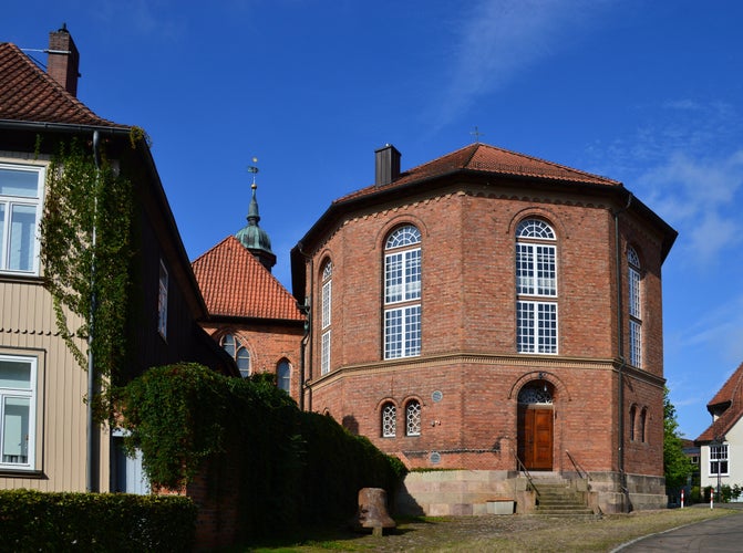 Historical Monastery in the Old Town of Walsrode, Lower Saxony