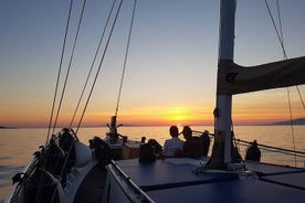 Croisière au coucher du soleil à Mykonos avec boissons