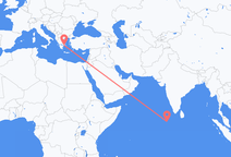 Flights from Malé to Athens