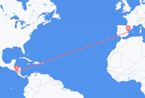 Managua to Valencia
