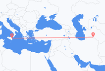 Flights from Ashgabat to Catania