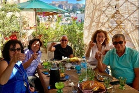 Delicious Greek Dinner Overlooking the Acropolis