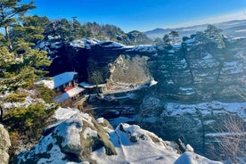 Bohemia & Saxon Switzerland Winter Day Tour from Prague