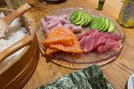 Clase de cocina japonesa en el norte de Londres 