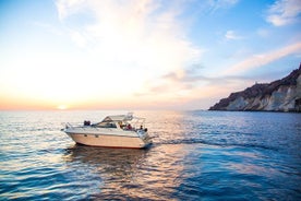 Santorini 5 - Hours Private Day Or Sunset Cruise with Bbq and Drinks