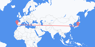 Авиаперелеты из Японии в Португалию